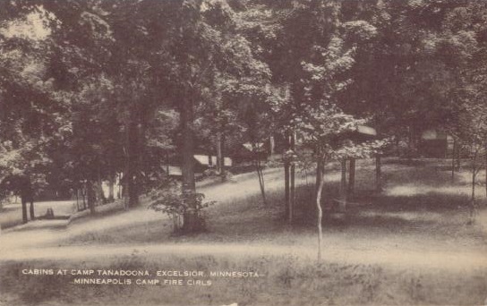 Cabins at Camp Tanadoona in Minnesota