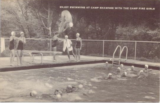 Camp Shawnee swimming pool